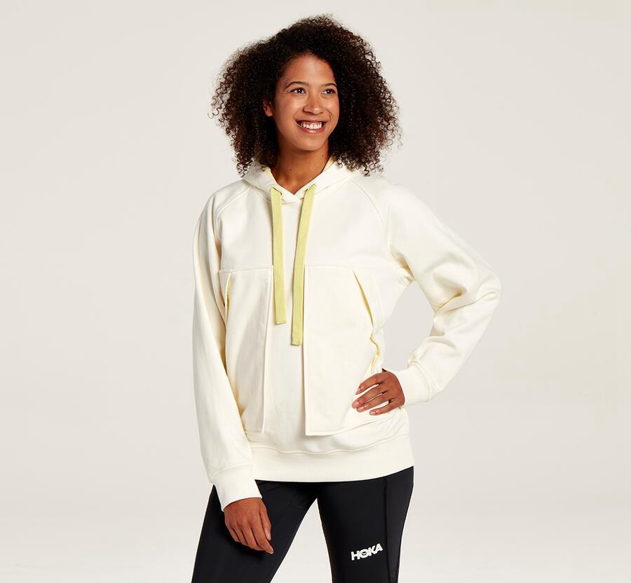 Hoka Womens Hoodie NZ - Hoka Bondi White (MCU190248)